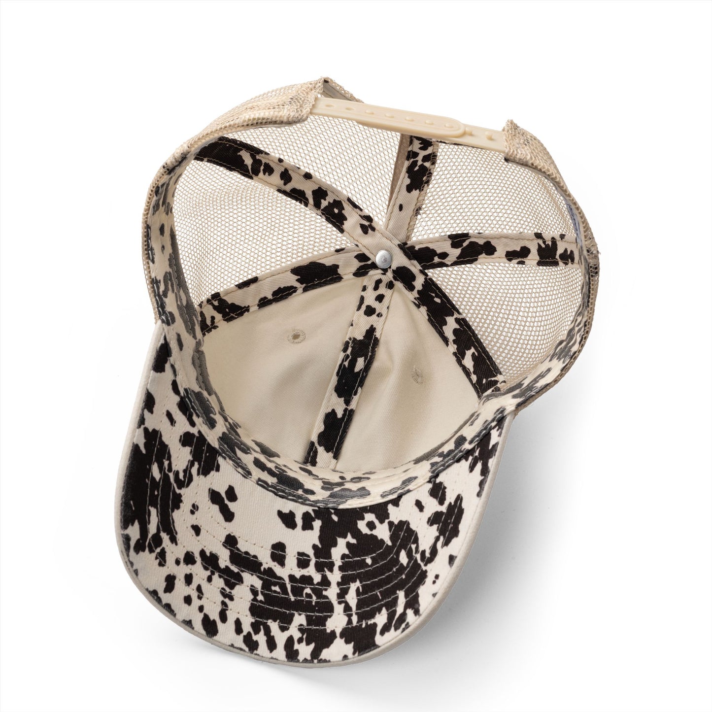 Camo Heart Distressed Trucker Hat | Signature Under-Brim Details