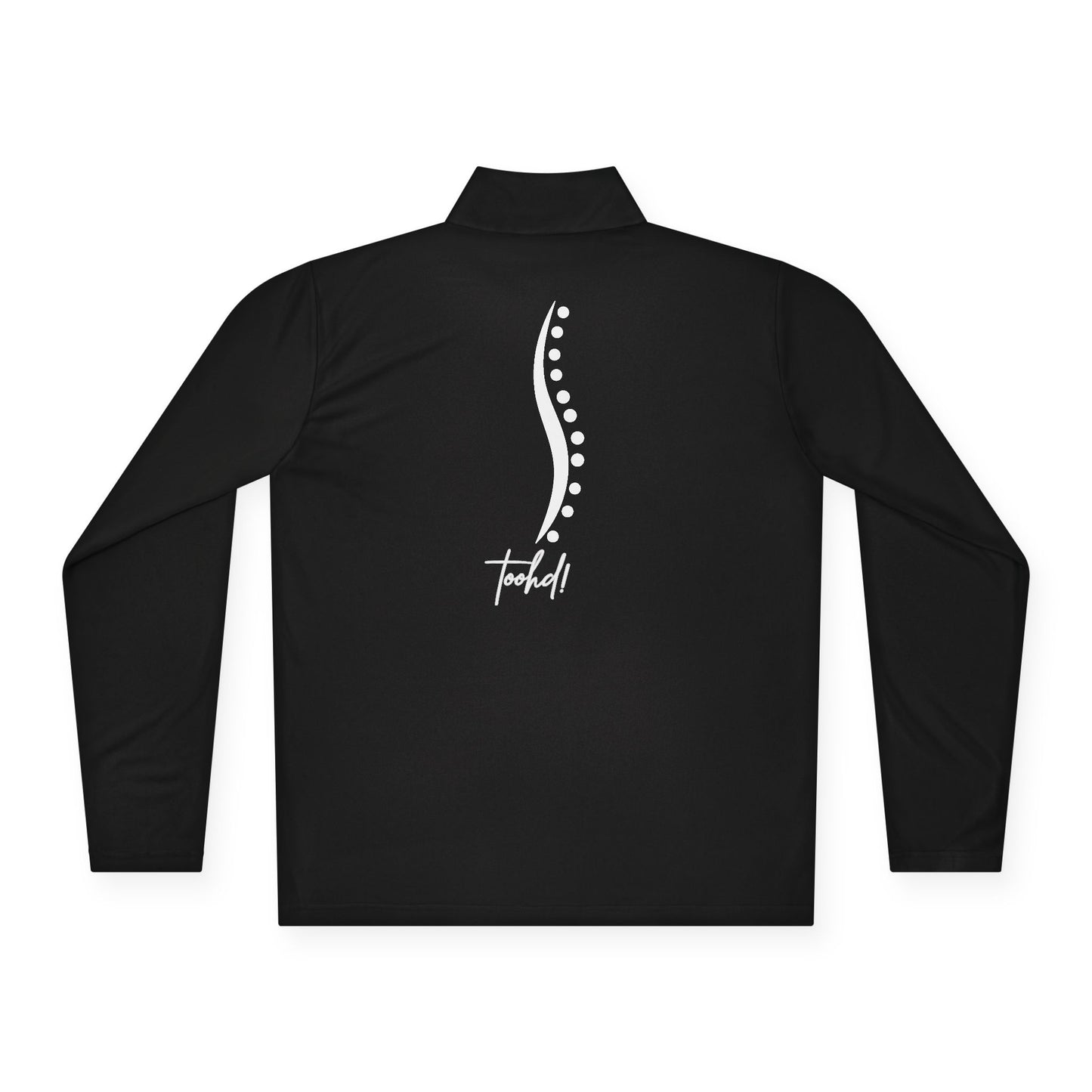 toohd! Spine First Quarter-Zip — Attitude Series: Quiet Strength