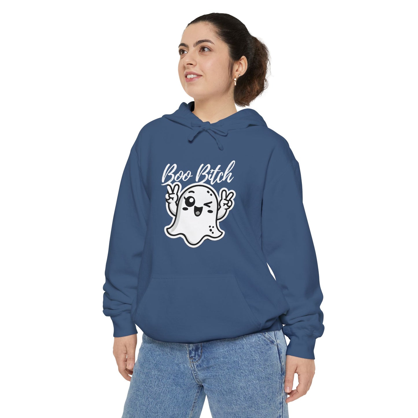 Boo Bitch. Enter at Your Own Risk — Halloween Hoodie
