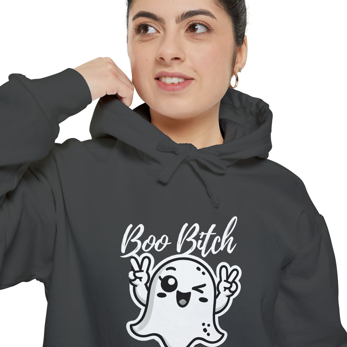 Boo Bitch. Enter at Your Own Risk — Halloween Hoodie