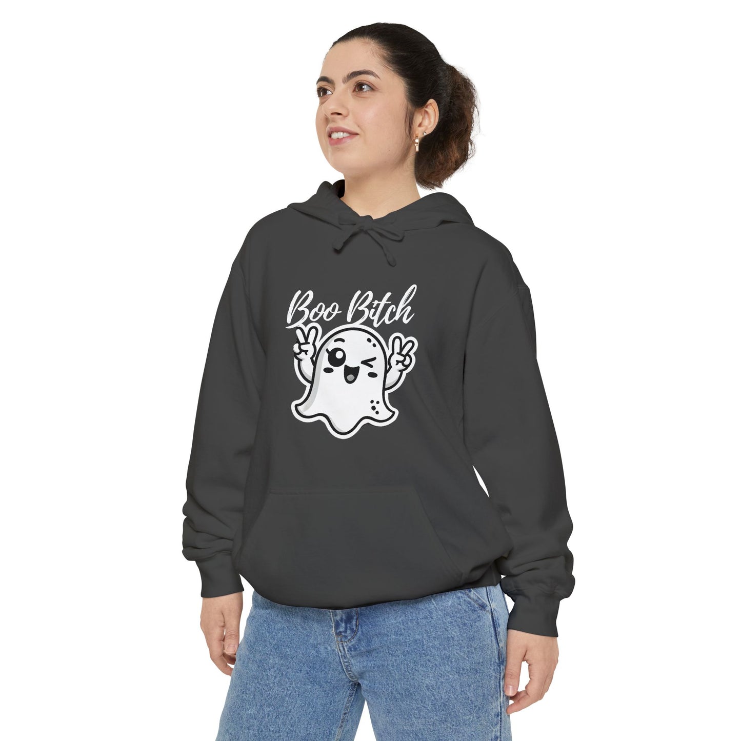 Boo Bitch. Enter at Your Own Risk — Halloween Hoodie