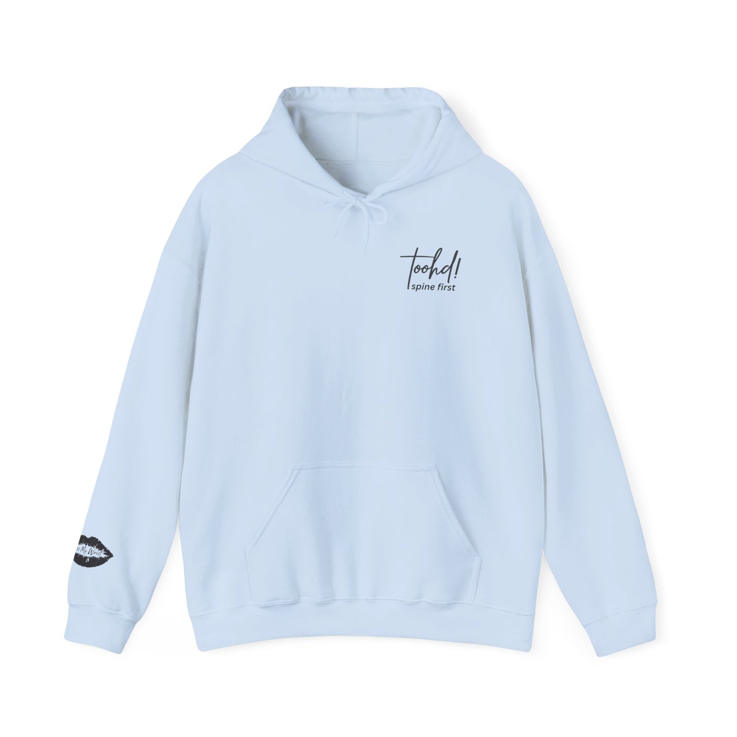 toohd! Spine First Hoodie — Quiet Strength Edition: Unspoken Power
