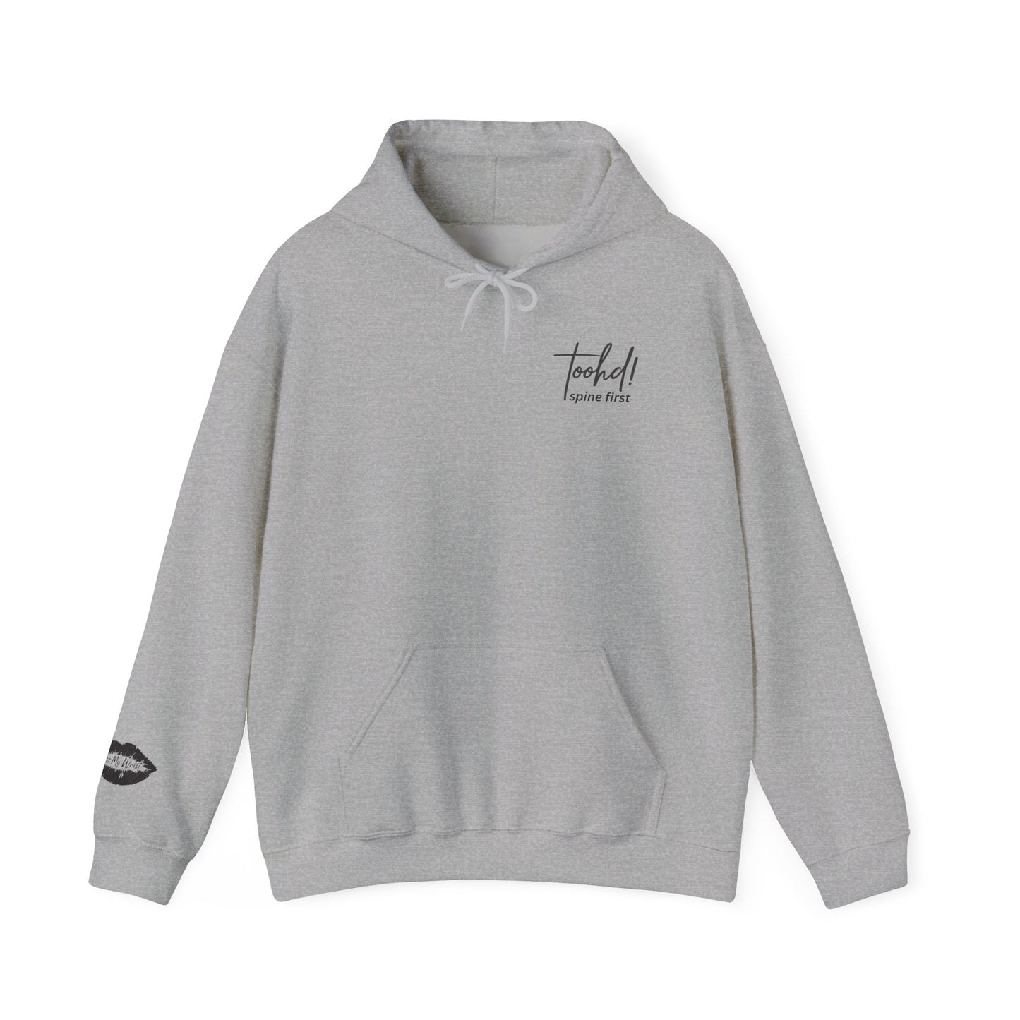 toohd! Spine First Hoodie — Quiet Strength Edition: Unspoken Power