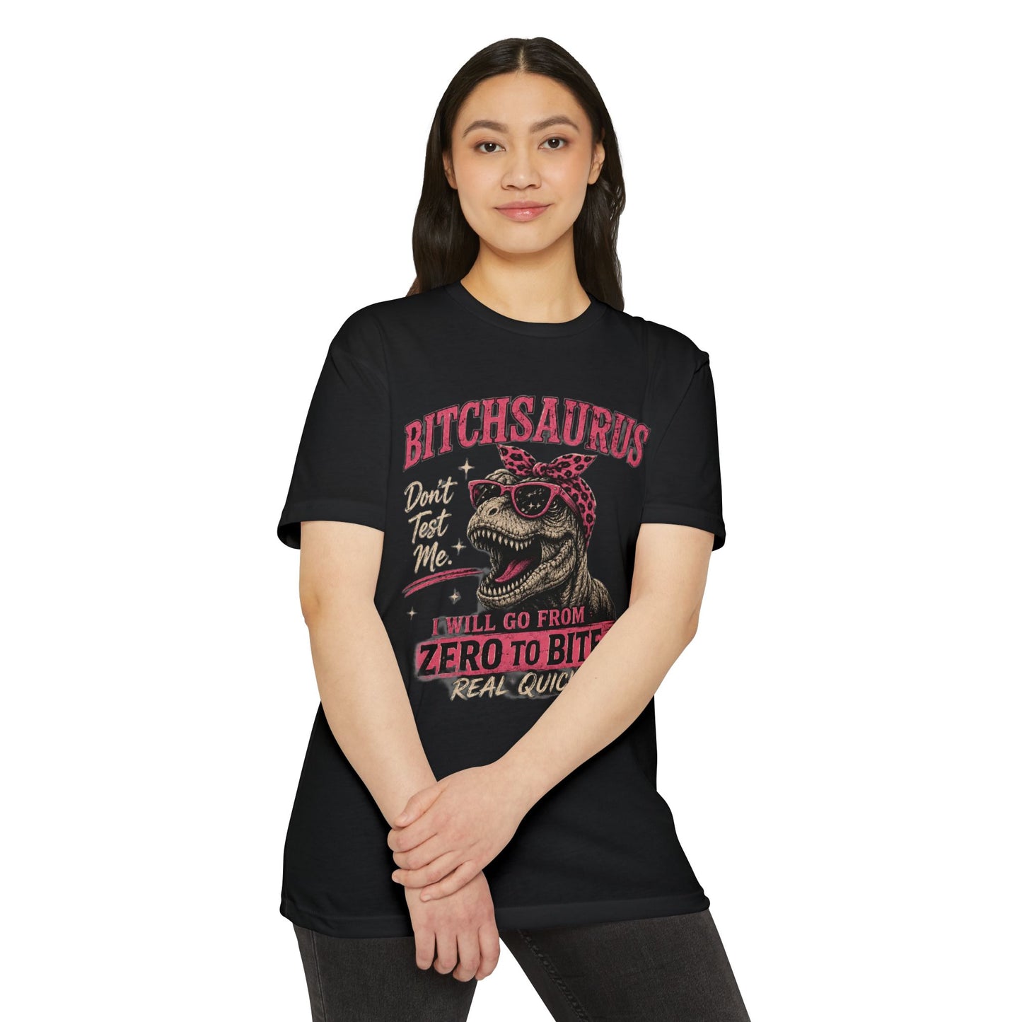 Bitchsaurus™ Vintage Streetwear Tee — Bold Retro Empowerment