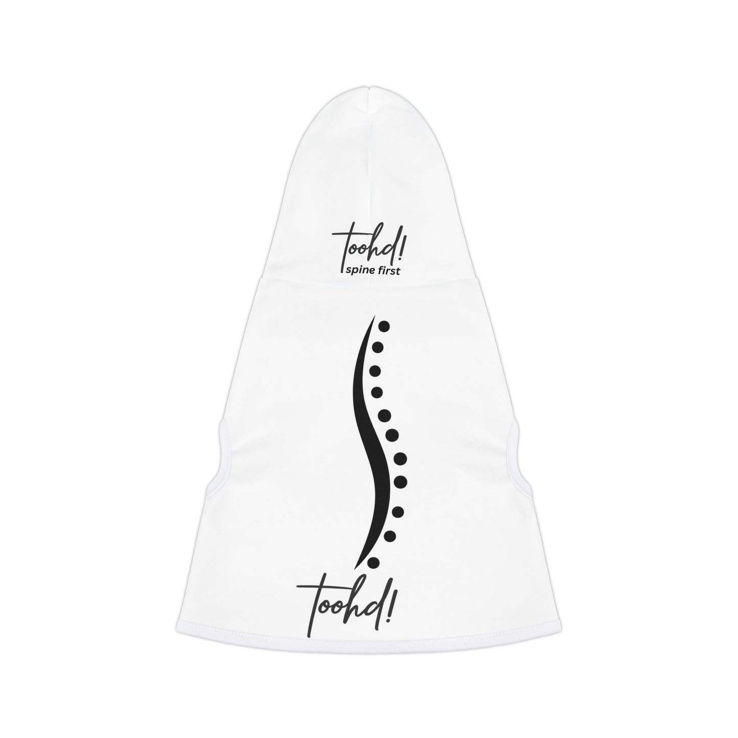 toohd! Spine First Dog Hoodie — Quiet Strength Edition: Loyal Companion