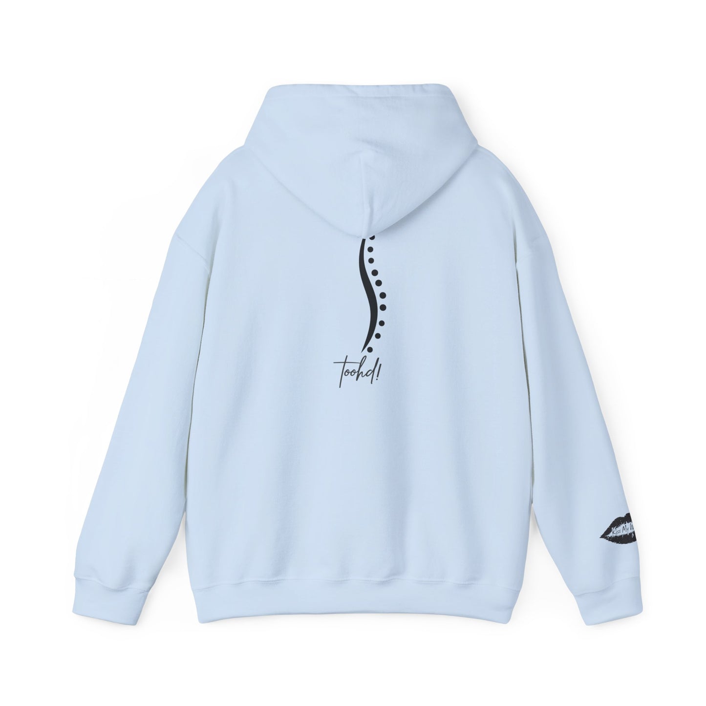 toohd! Spine First Hoodie — Quiet Strength Edition: Unspoken Power