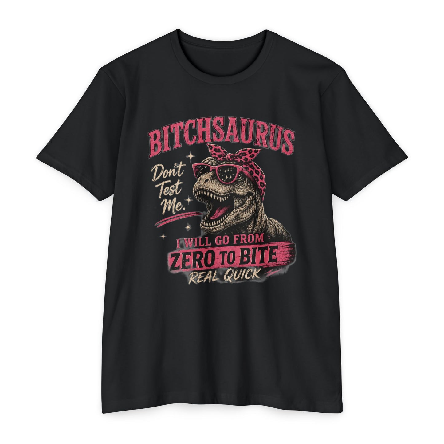 Bitchsaurus™ Vintage Streetwear Tee — Bold Retro Empowerment