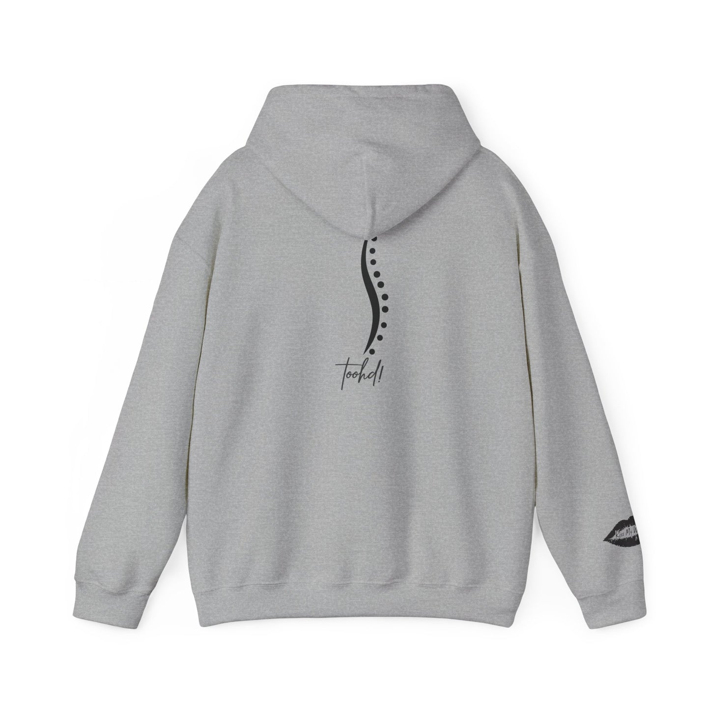 toohd! Spine First Hoodie — Quiet Strength Edition: Unspoken Power