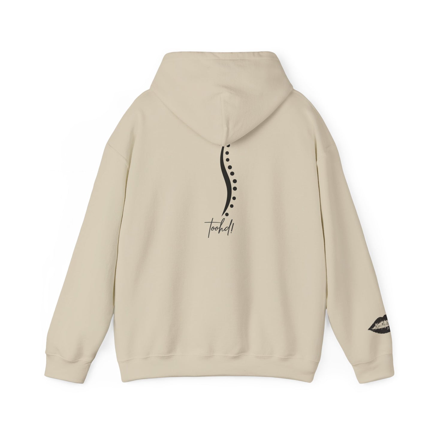 toohd! Spine First Hoodie — Quiet Strength Edition: Unspoken Power