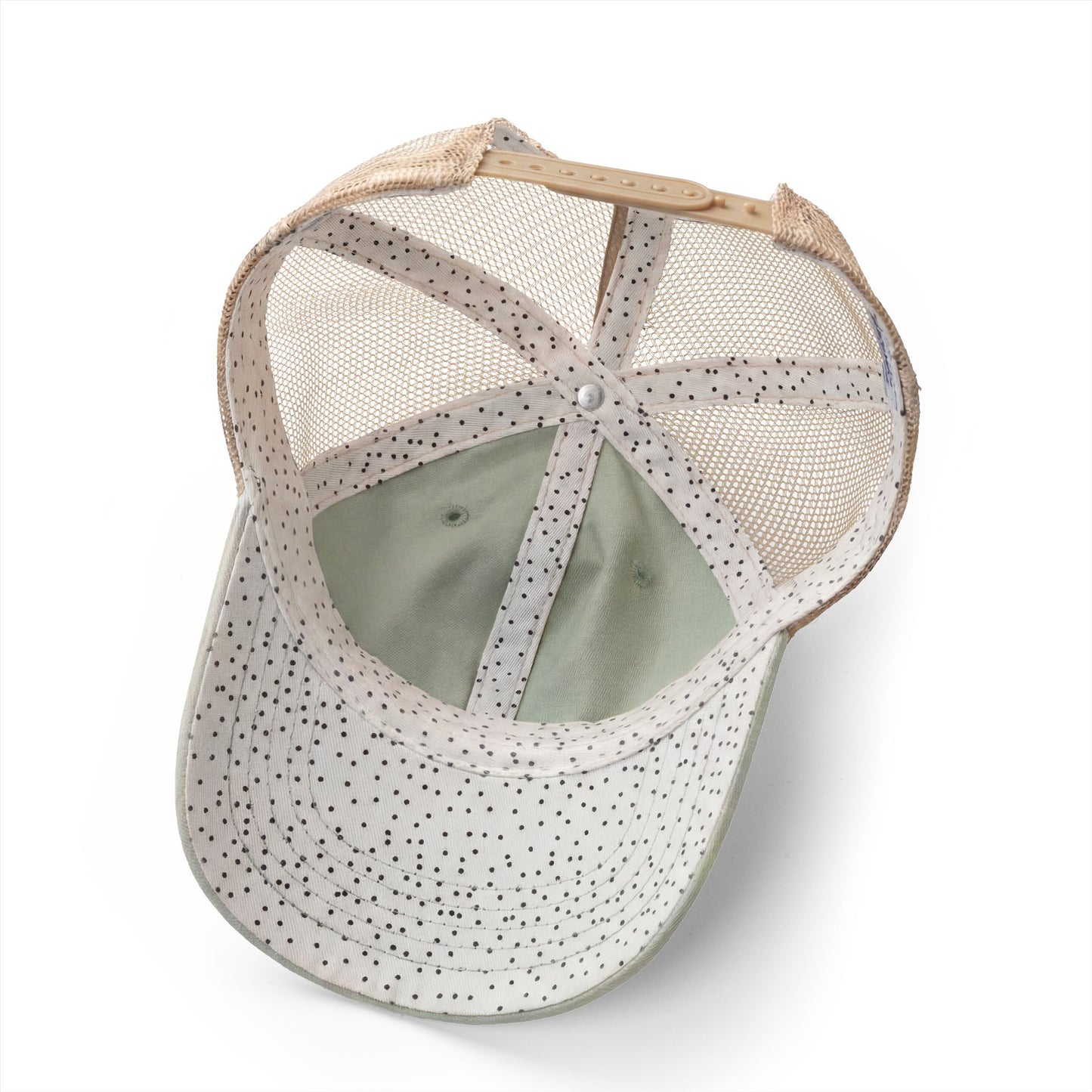 Camo Heart Distressed Trucker Hat | Signature Under-Brim Details