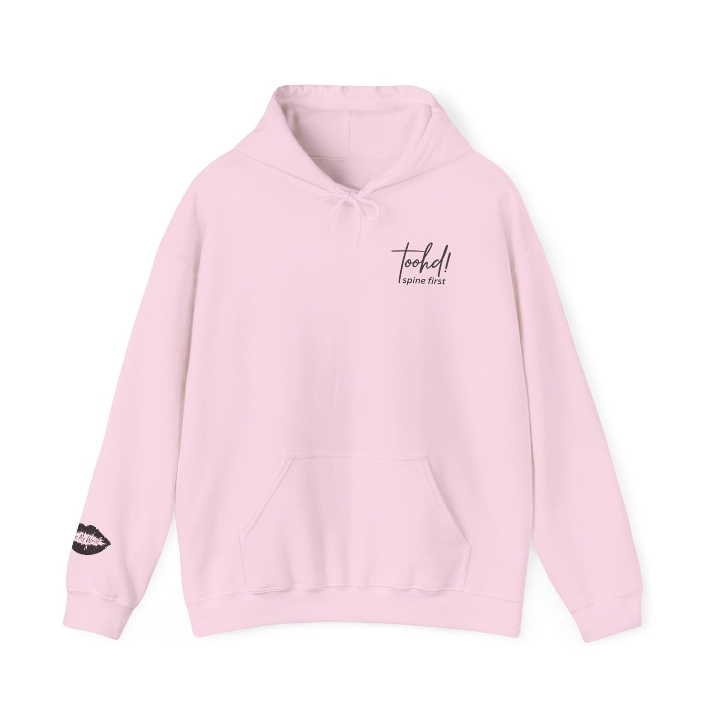 toohd! Spine First Hoodie — Quiet Strength Edition: Unspoken Power