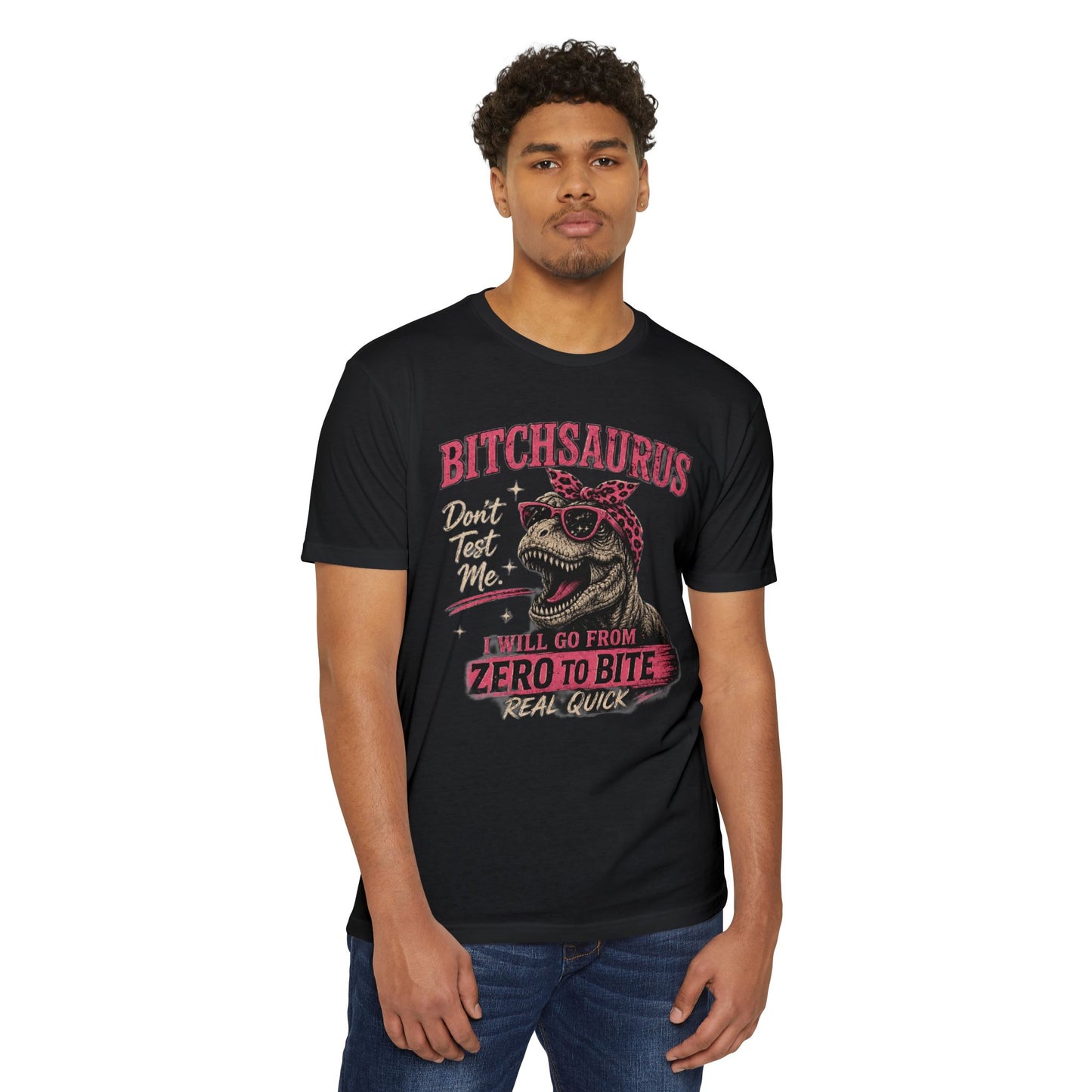 Bitchsaurus™ Vintage Streetwear Tee — Bold Retro Empowerment