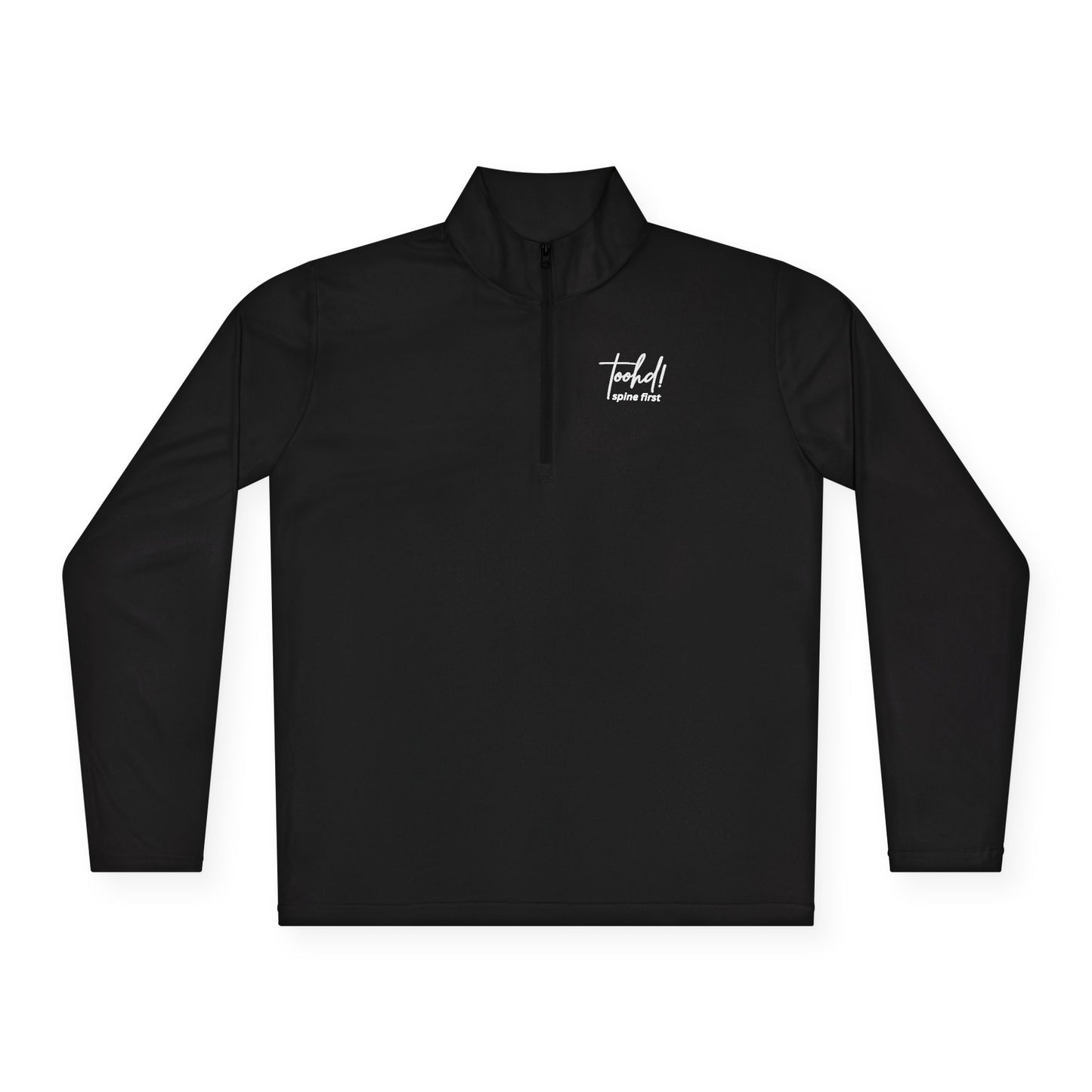 toohd! Spine First Quarter-Zip — Attitude Series: Quiet Strength