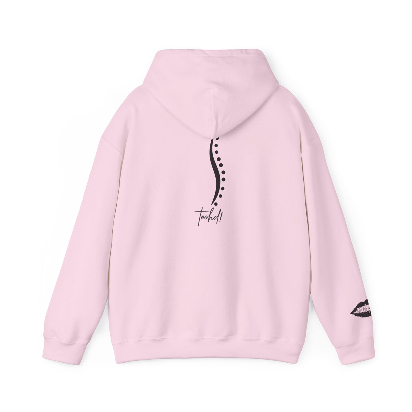 toohd! Spine First Hoodie — Quiet Strength Edition: Unspoken Power