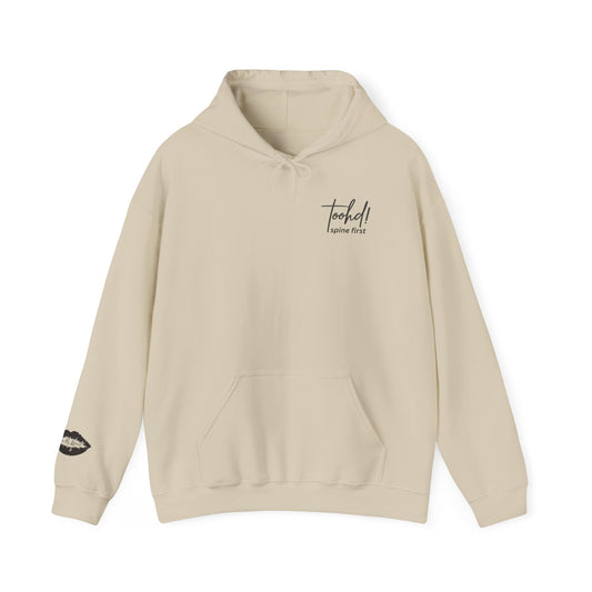 toohd! Spine First Hoodie — Quiet Strength Edition: Unspoken Power