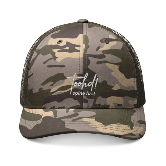 toohd! Spine First Camo Cap — Attitude Series: Unseen Strength