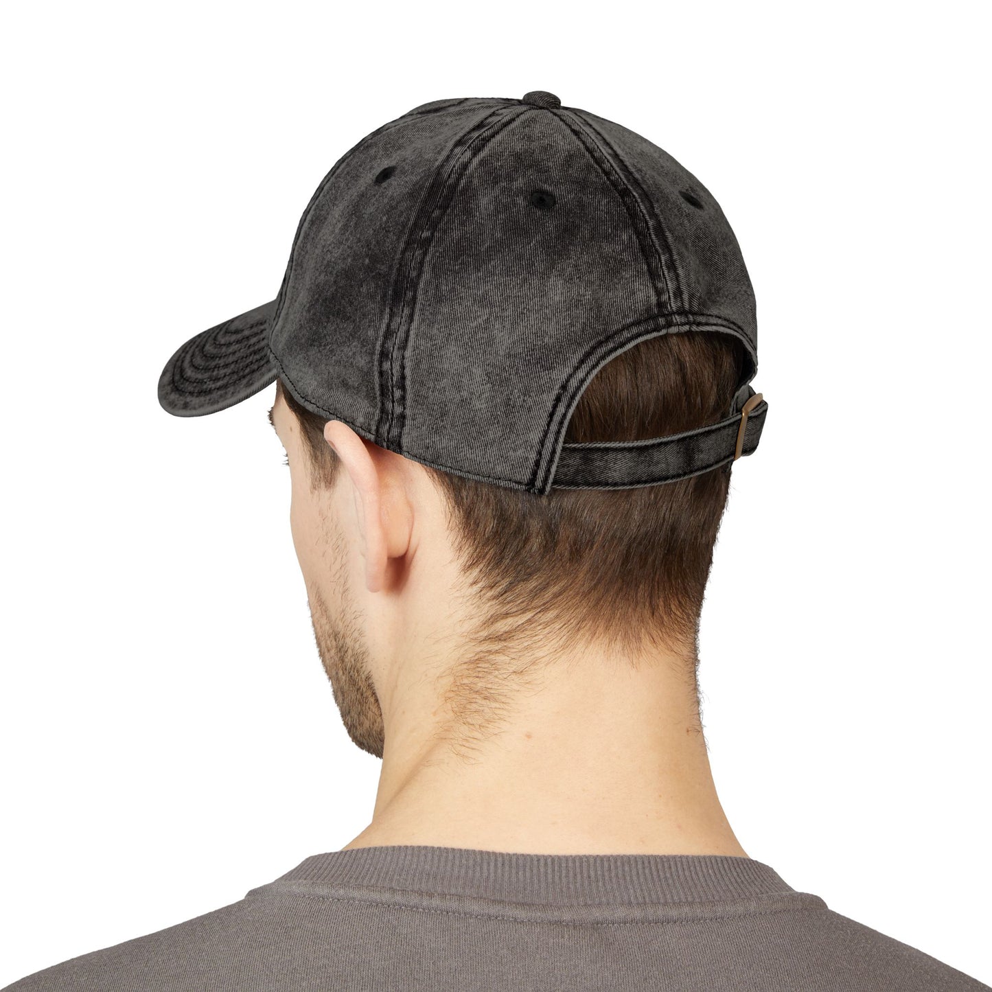Vintage Embroidered Cap — "Strange Species" Distressed Hat