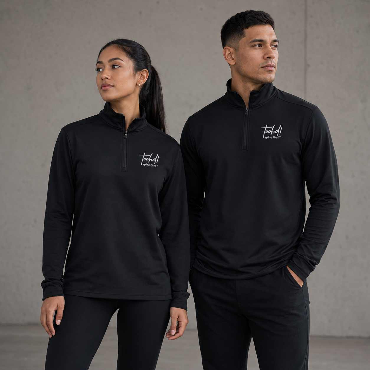 toohd! spine first™ Quarter-Zip