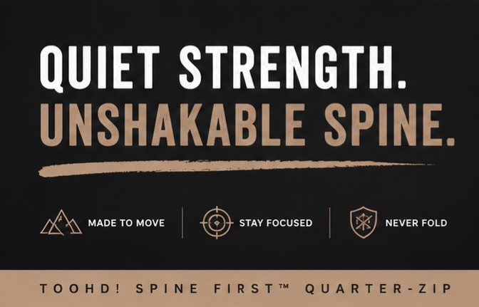 toohd! spine first™ Quarter-Zip