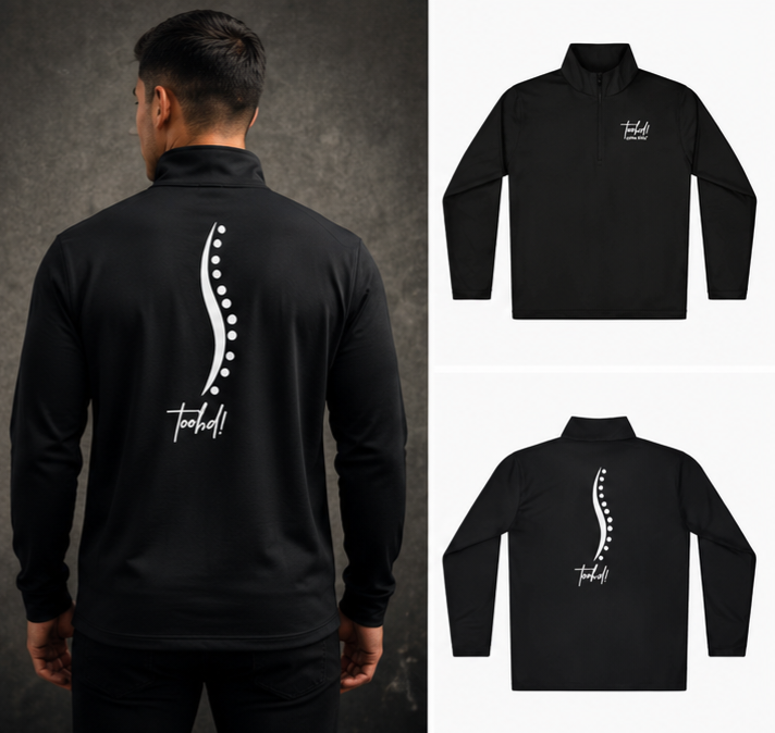 toohd! spine first™ Quarter-Zip