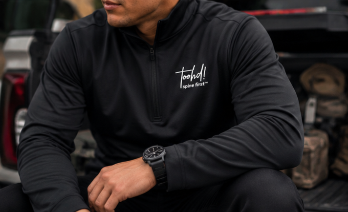 toohd! spine first™ Quarter-Zip