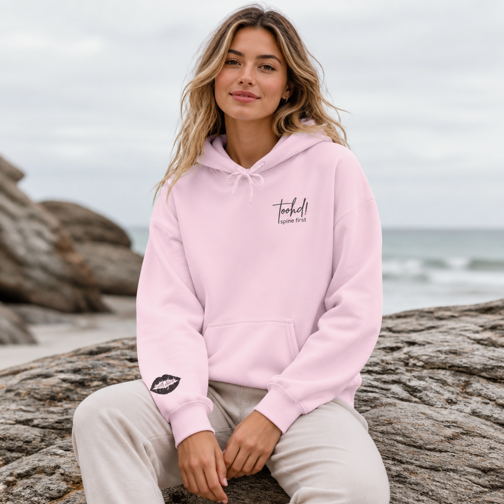 toohd! spine first™ Quiet Strength Hoodie